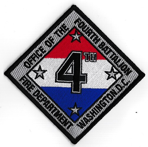 DCFD Battalion 4th  Washington DC -- NEW Fire Patch