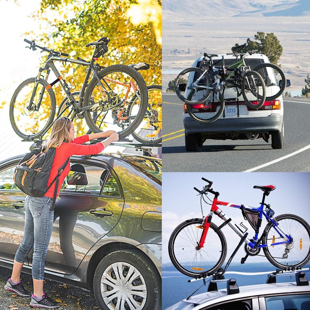 Reusable Bike Wheel Strap Adjustable Stabilizer Straps Rack Strap