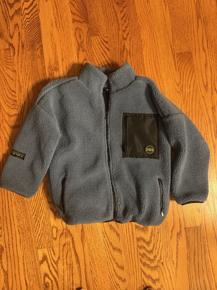 Fleece, Zip Up, Boys, Size 7, Jacket