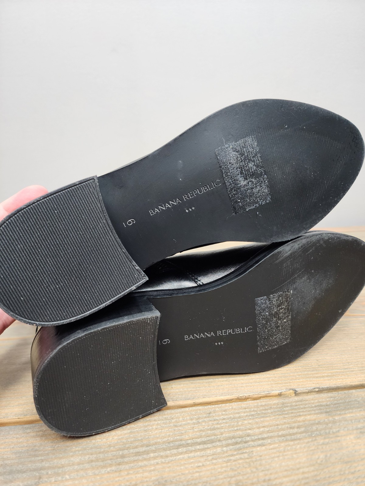 Banana Republic Moto Style Leather Boots Size 6