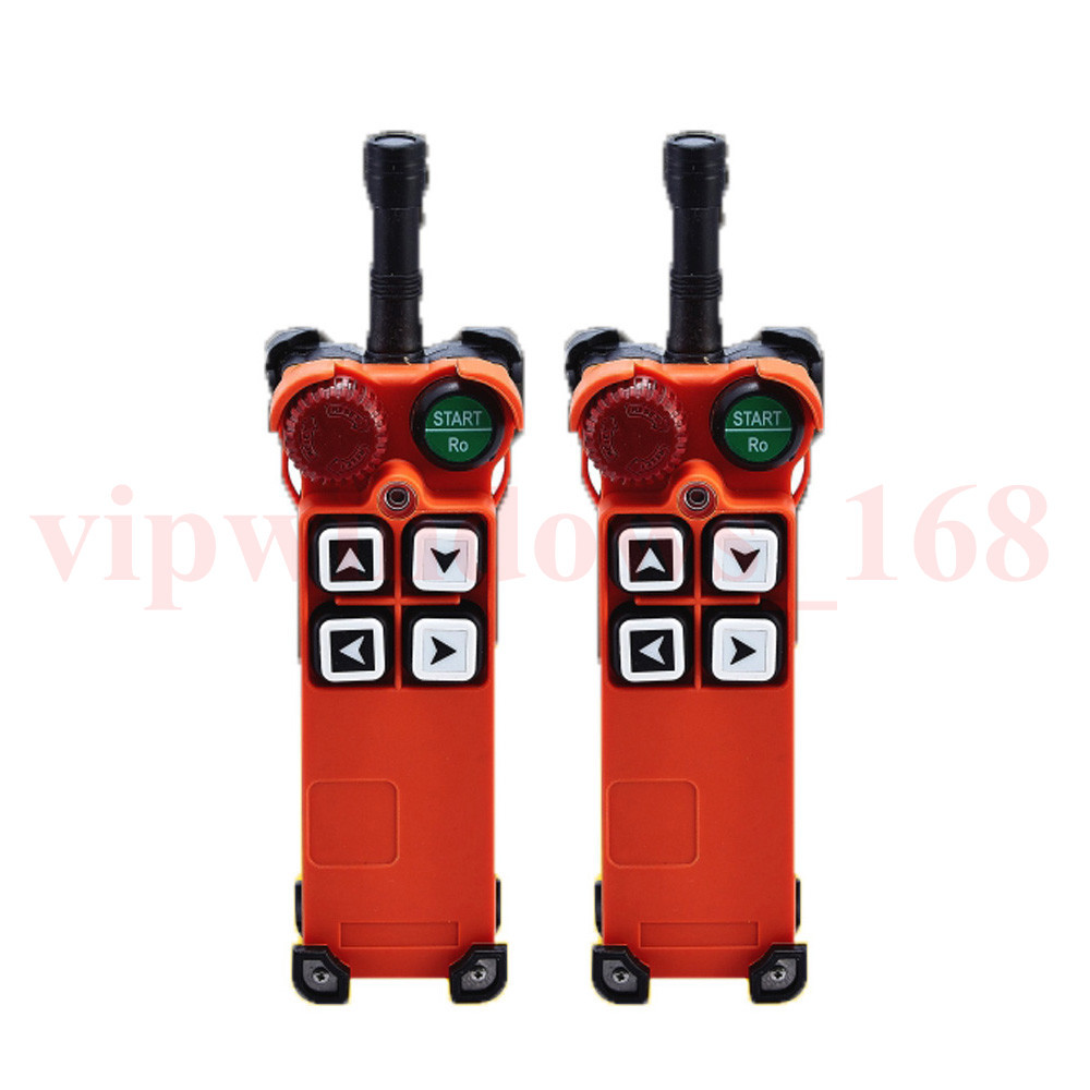 Industrial Wireless Hoist Crane Remote controller Transmitter&Receiver 4 bottons