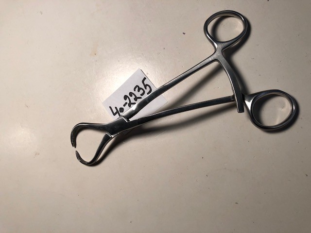 PATELLA GRASPING FORCEPS 6.75"