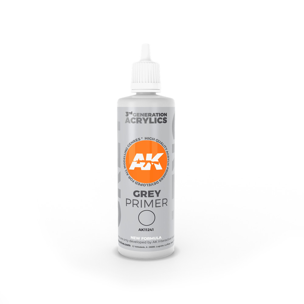 AK Interactive 3G Grey Primer 100ml