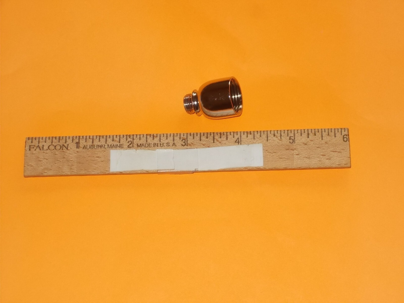 Tobacco Pipe parts & accessories - (1) Standard Large Metal Bowl - Nickel - 5/8"