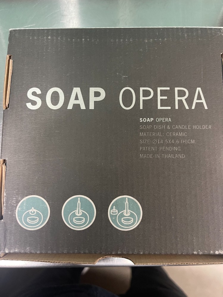 Propaganda Soap Opera Tealight & Soap Holder