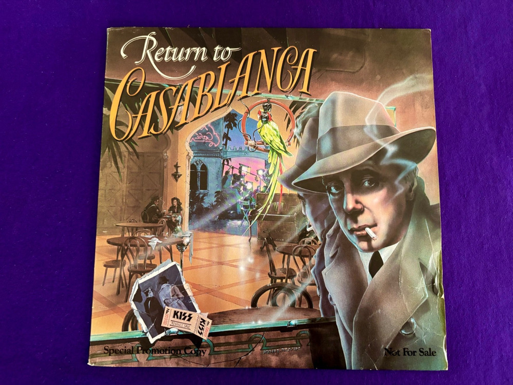 Kiss 1970's (Return To Casablanca) Original (Promo Copy) Double Vinyl Record