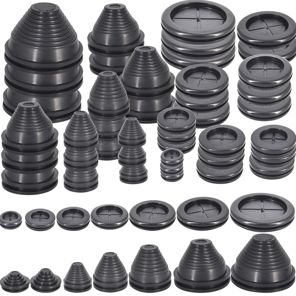Rubber Grommets Wire Protection,Closed Grommet,Firewall Solid Closed...