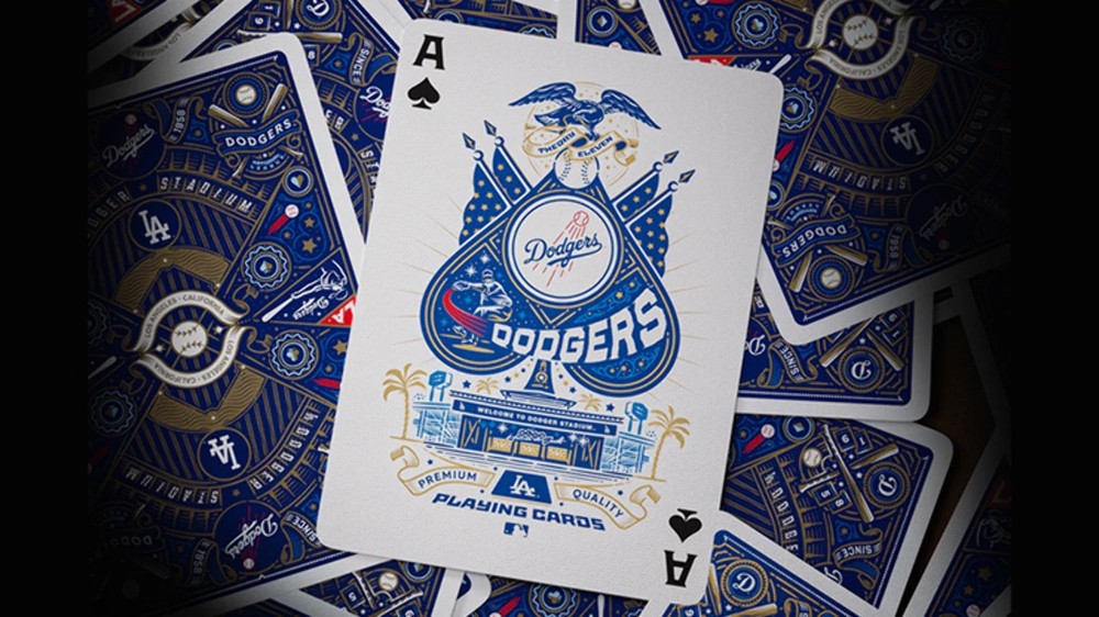Dodgers Playing Cards by theory11