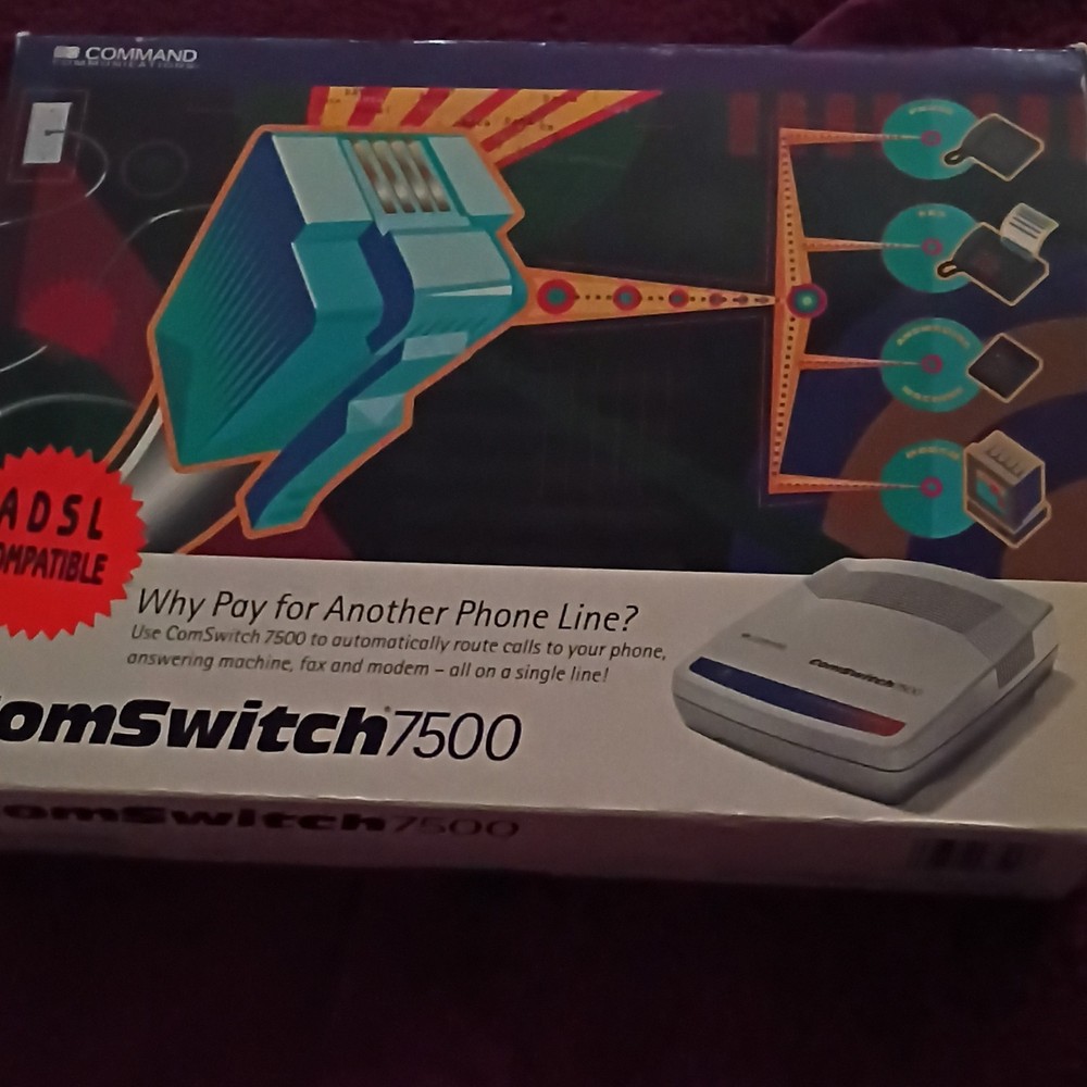 Command Communications ComSwitch 7500 Automatic Call Routing ADSL Switch