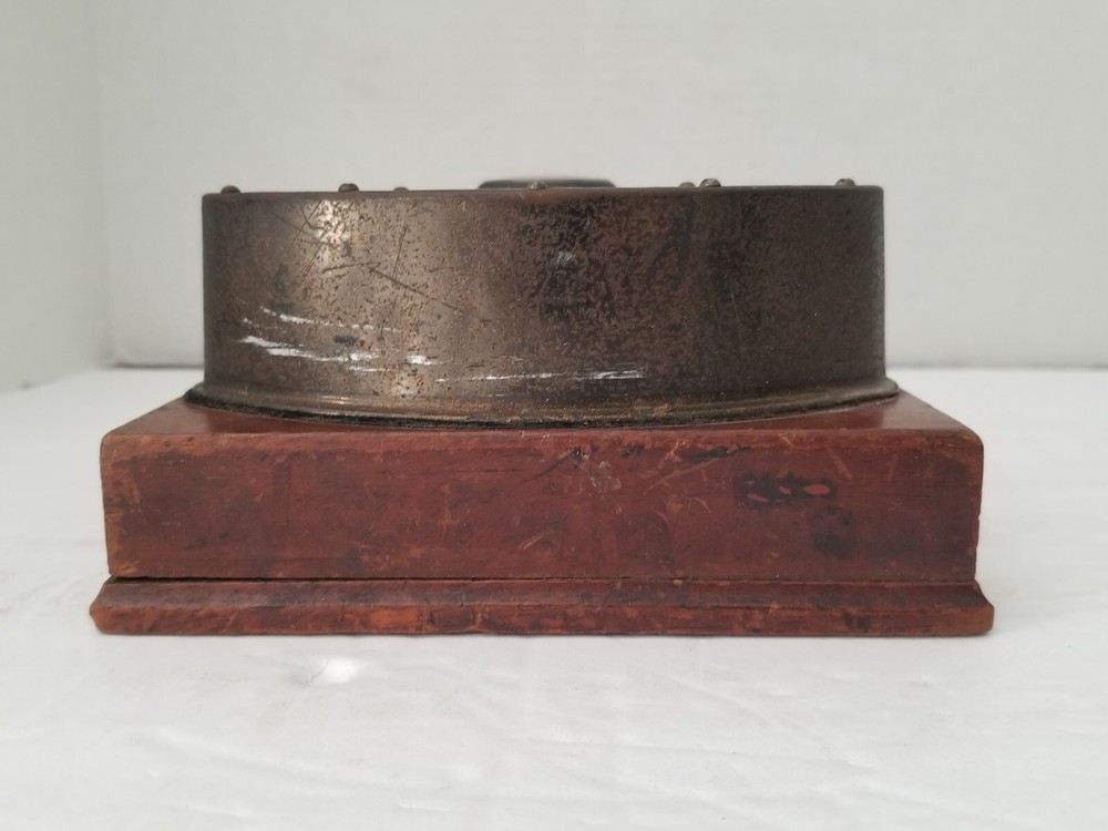 Roller Smith Direct Current Ammeter Meter USA Untested Steampunk Style