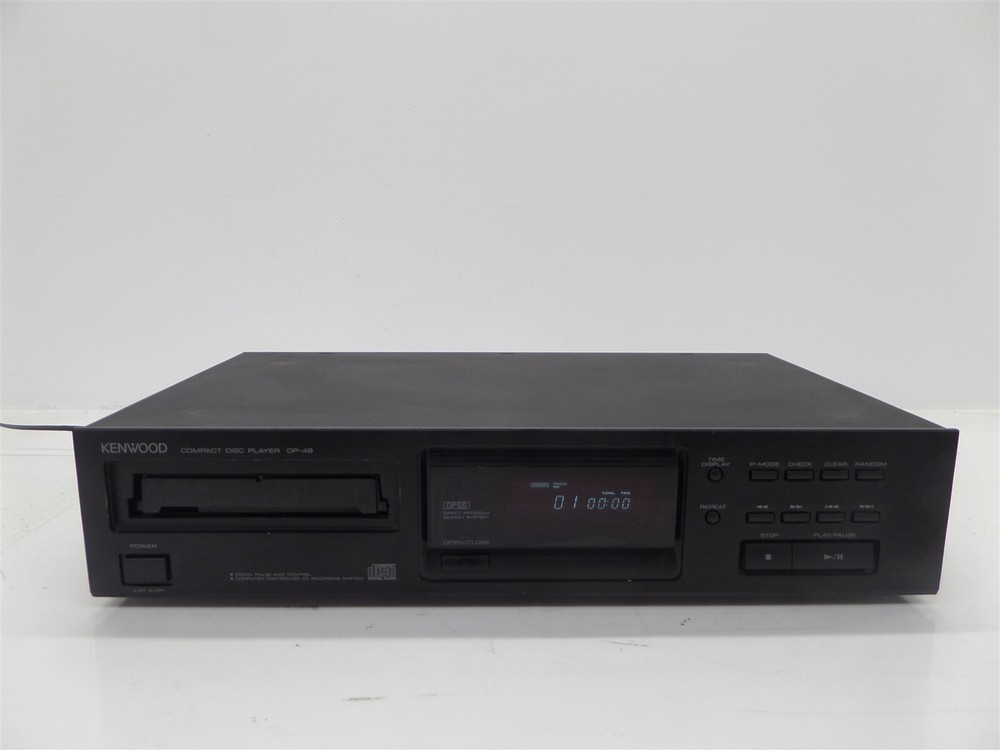Vintage Kenwood DP-49 Single CD Player - Missing Bezel
