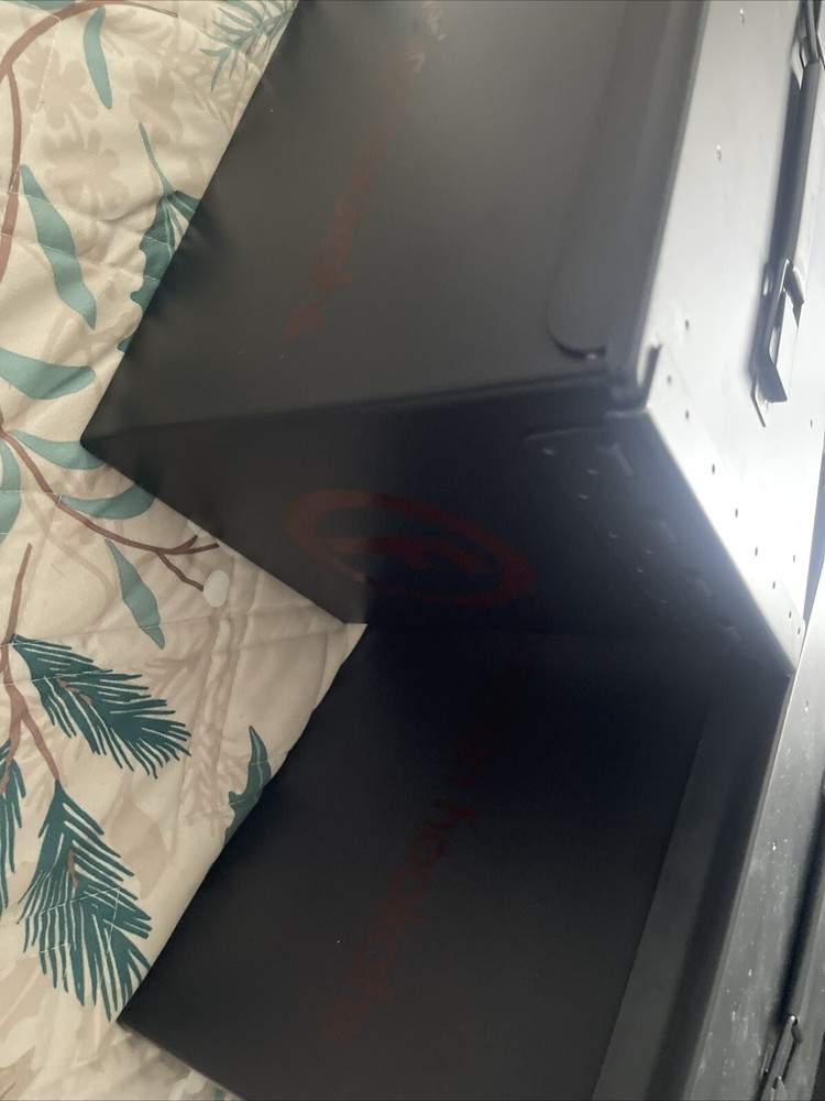 metal ammunition boxes Pair