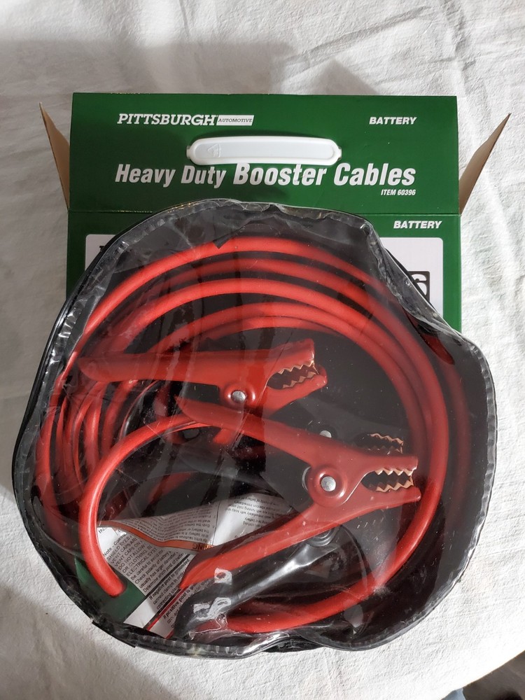 Pittsburgh heavy duty booster cables