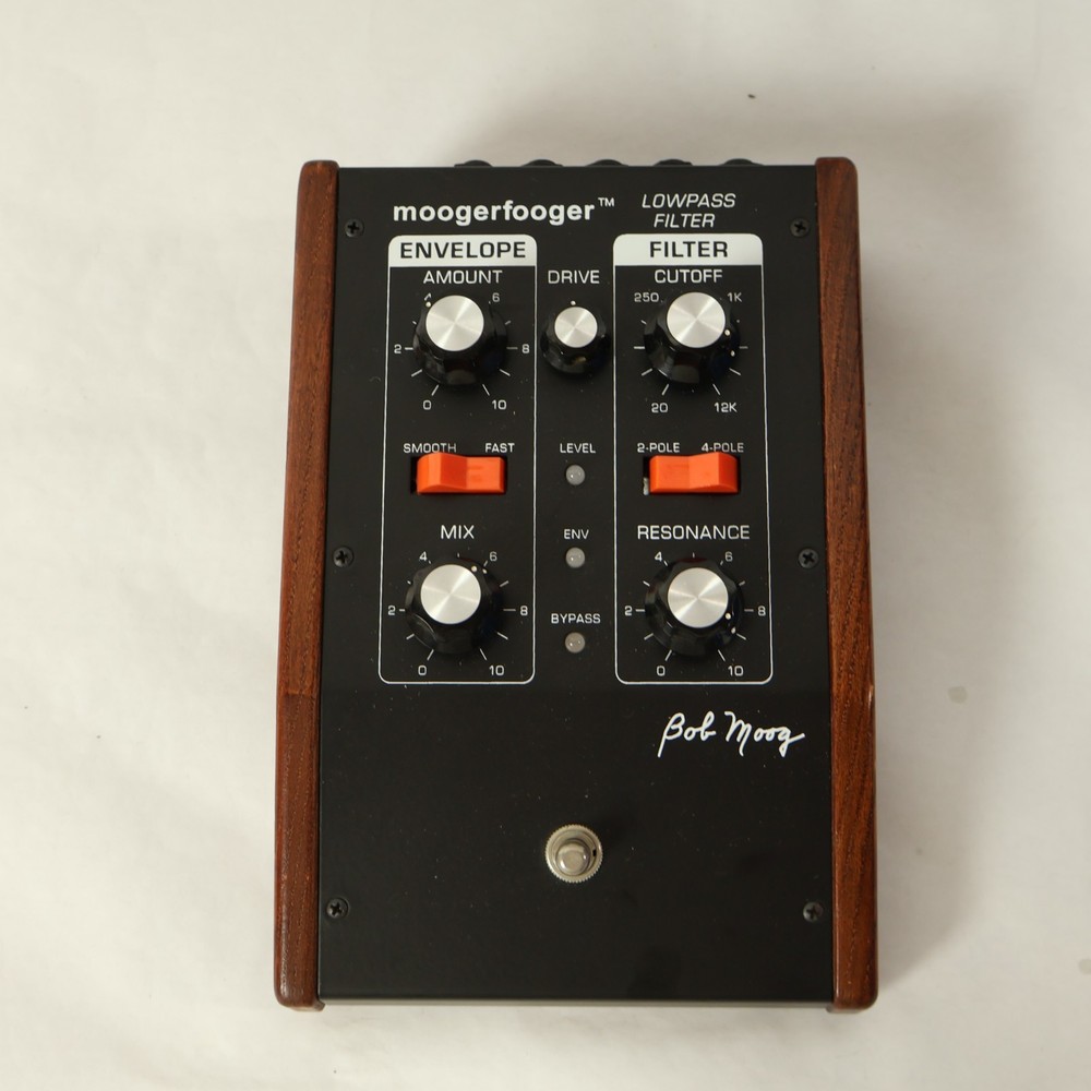 Signed Moogerfooger Big Briar MF-101 Lowpass Filter w/ Power Cable & Manual