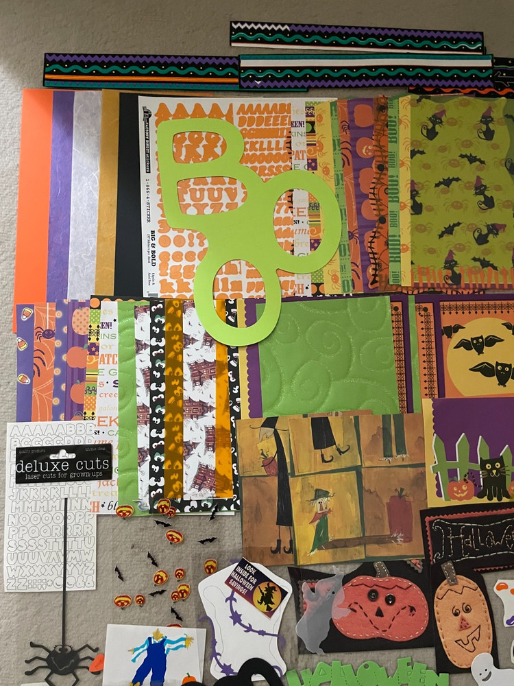 Junk Journal/Scrapbooking Halloween Variety Bundle/Ephemera