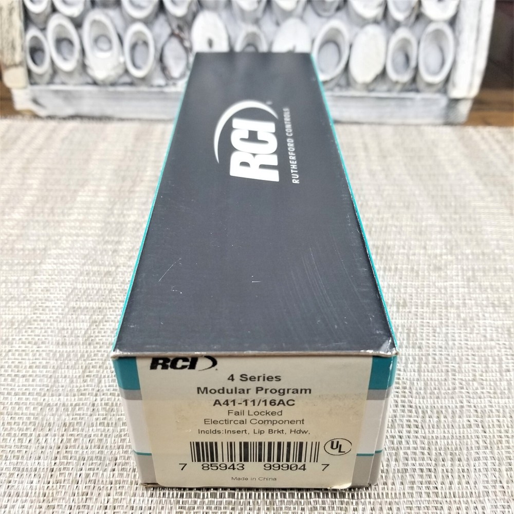 RCI A41 11-16VAC Fail Locked Electrical Strike Component 4 Series Mod Program
