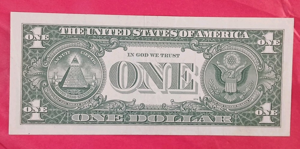 One Dollar 1957B Silver Certificates