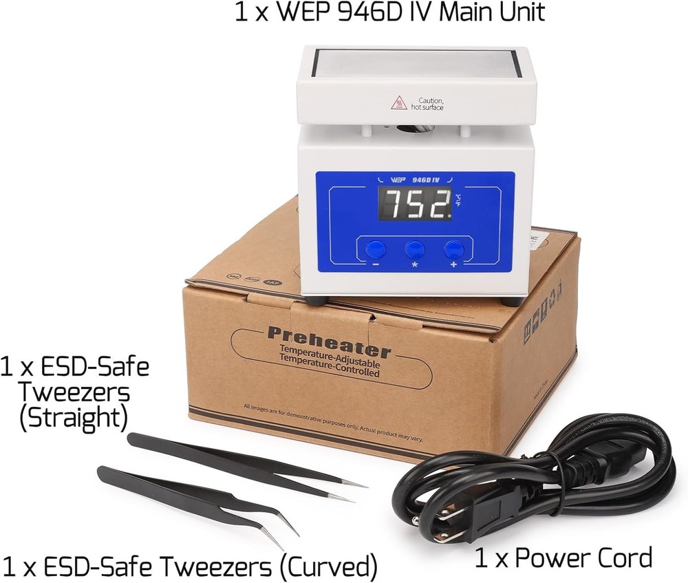 Digital Soldering Hot Plate with Adjustable Temperature for Microcomputer Repair