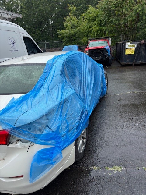 Crash Wrap-Collision Wrap Film 36" x 100’ (300 Sq.ft.)No-Residue-UV-Our Pictures