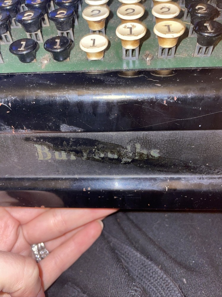 Antique Burroughs Adding Machine 1920s