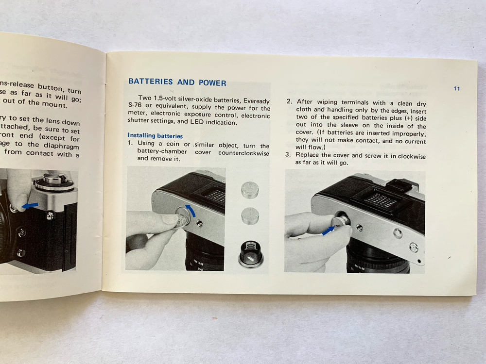Minolta XD-5 Camera Owner's Manual