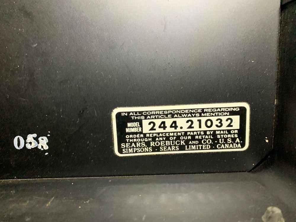 Sears Automotive Analyzer Model 244-21032 Penske