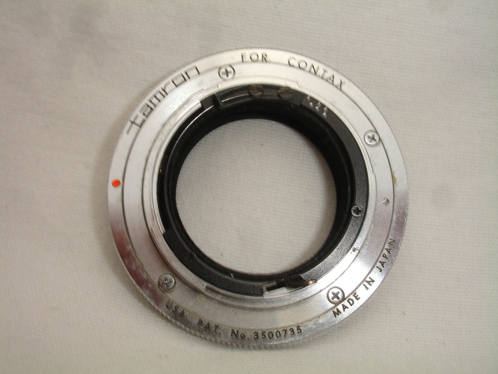 TAMRON ADAPTALL Lens mount adapter for CONTAX RTX camera, older version