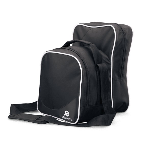 Ebonite Compact Black 1 Ball Tote Bowling Bag