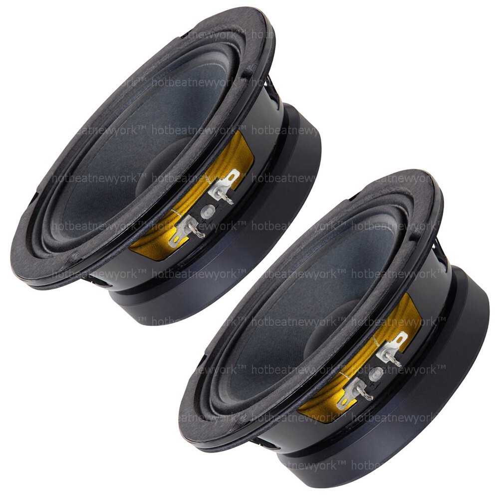 Eminence ALPHA-6A 6" inch Midrange Raw Speakers 2-PACK ALPHA 6A