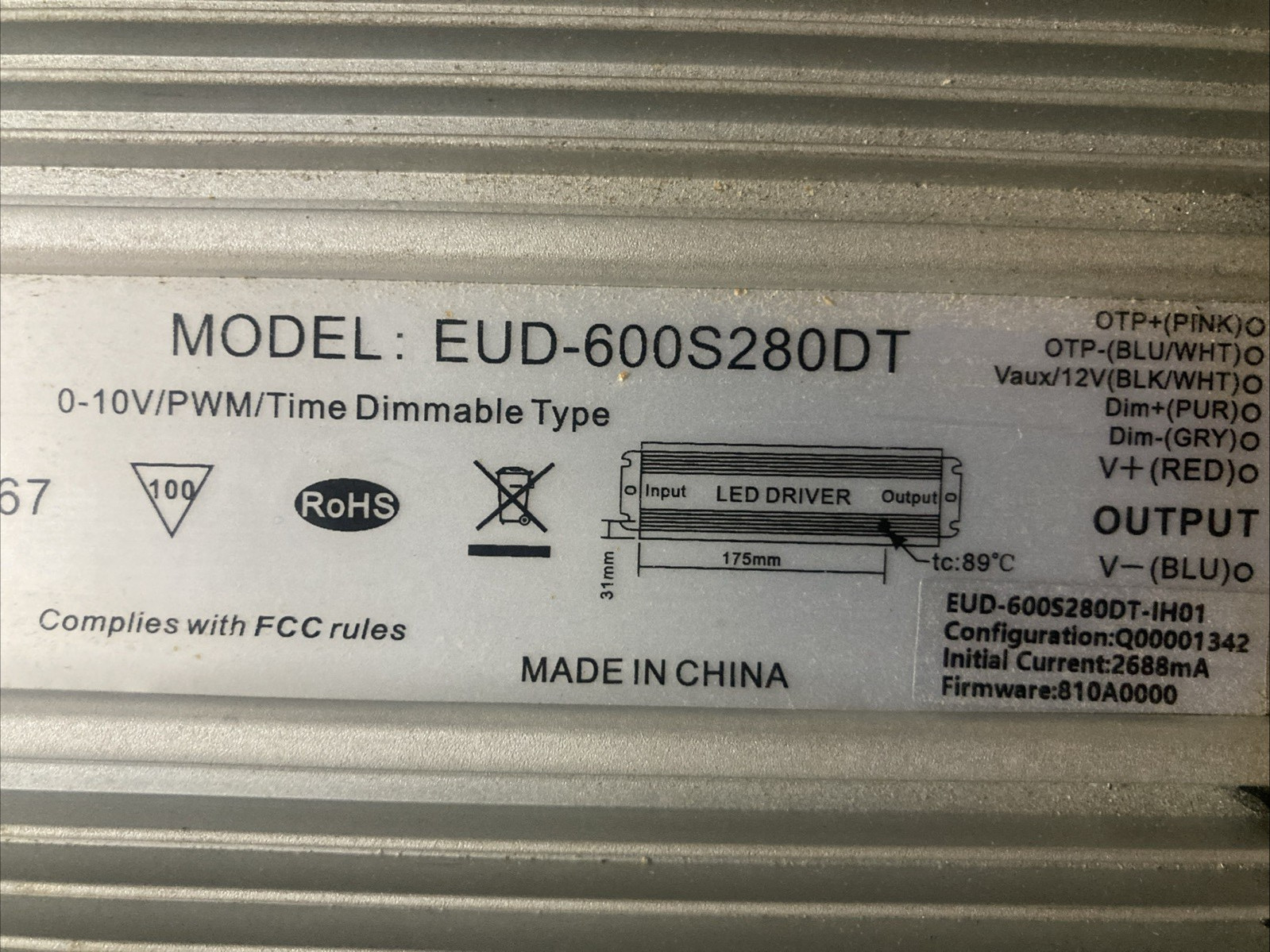 HLG 650R LED Grow Light Used Indoor Plant Growing Light