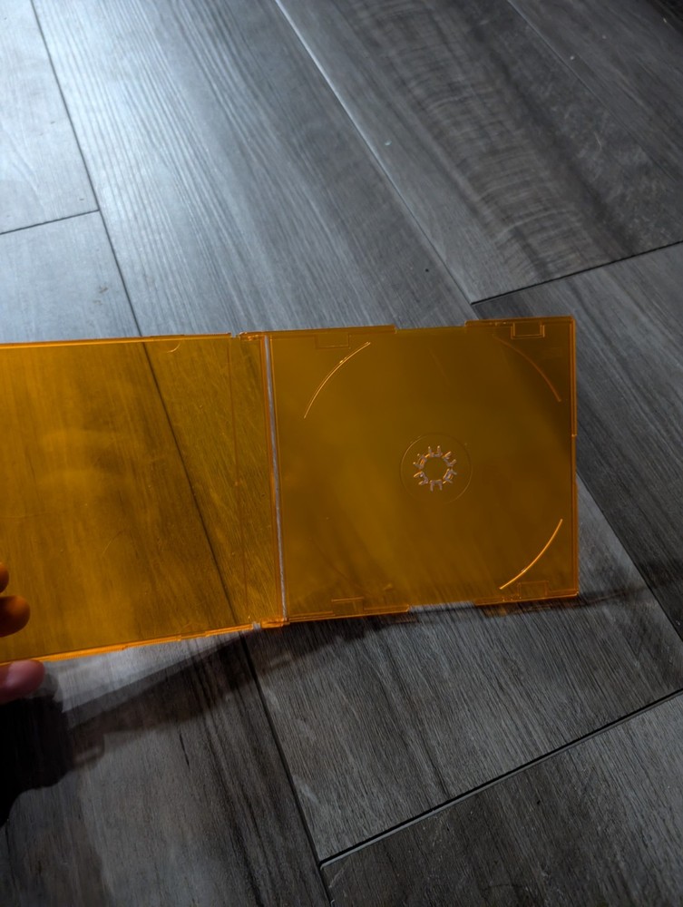 Orange Slim CD Jewel Case