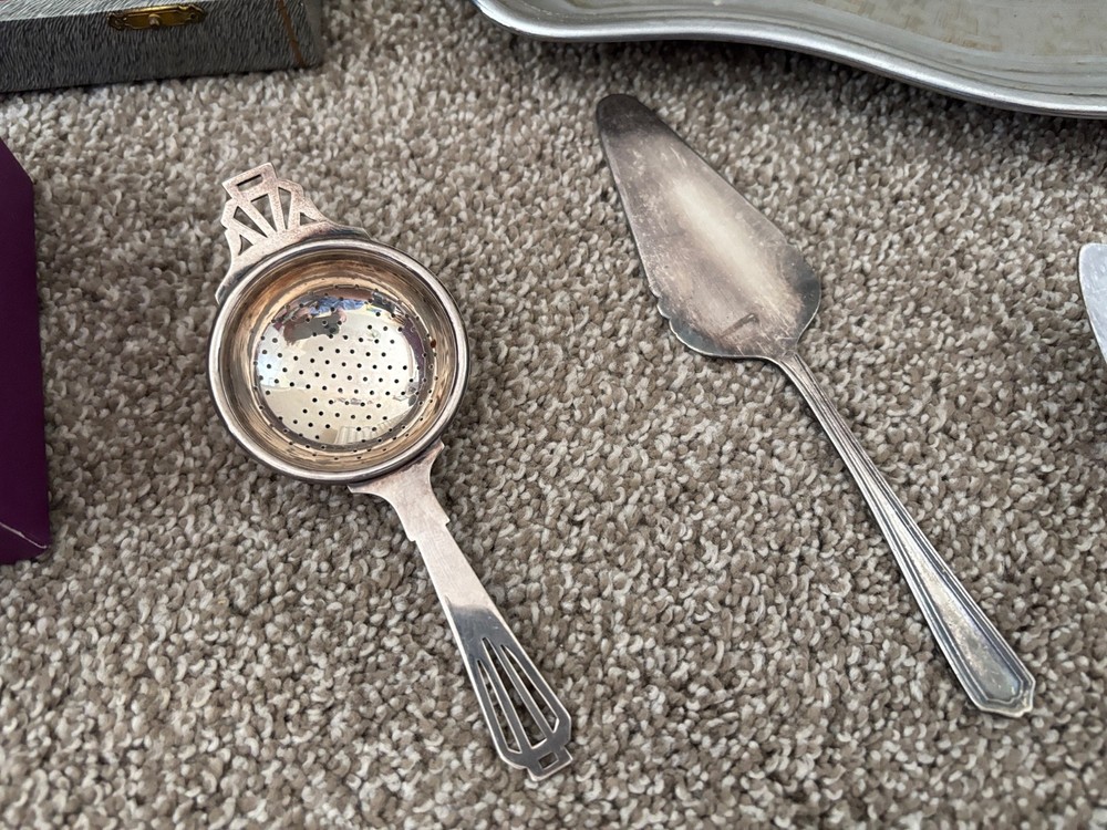 Vintage Joblot Silver Plate Items Bundle Silver Plated