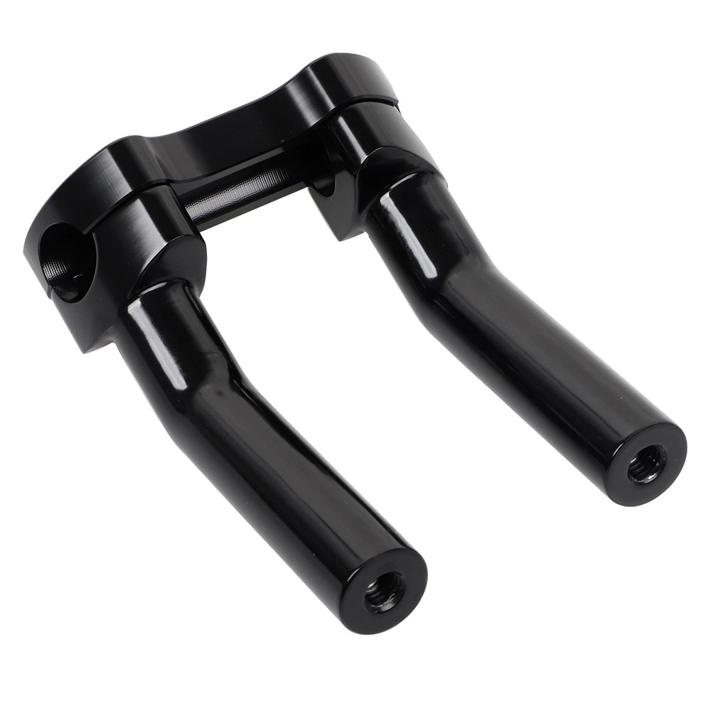 Black 6.5" Pullback Handlebar Riser Top Clamp For Harley Road Glide FLTR V-Rod