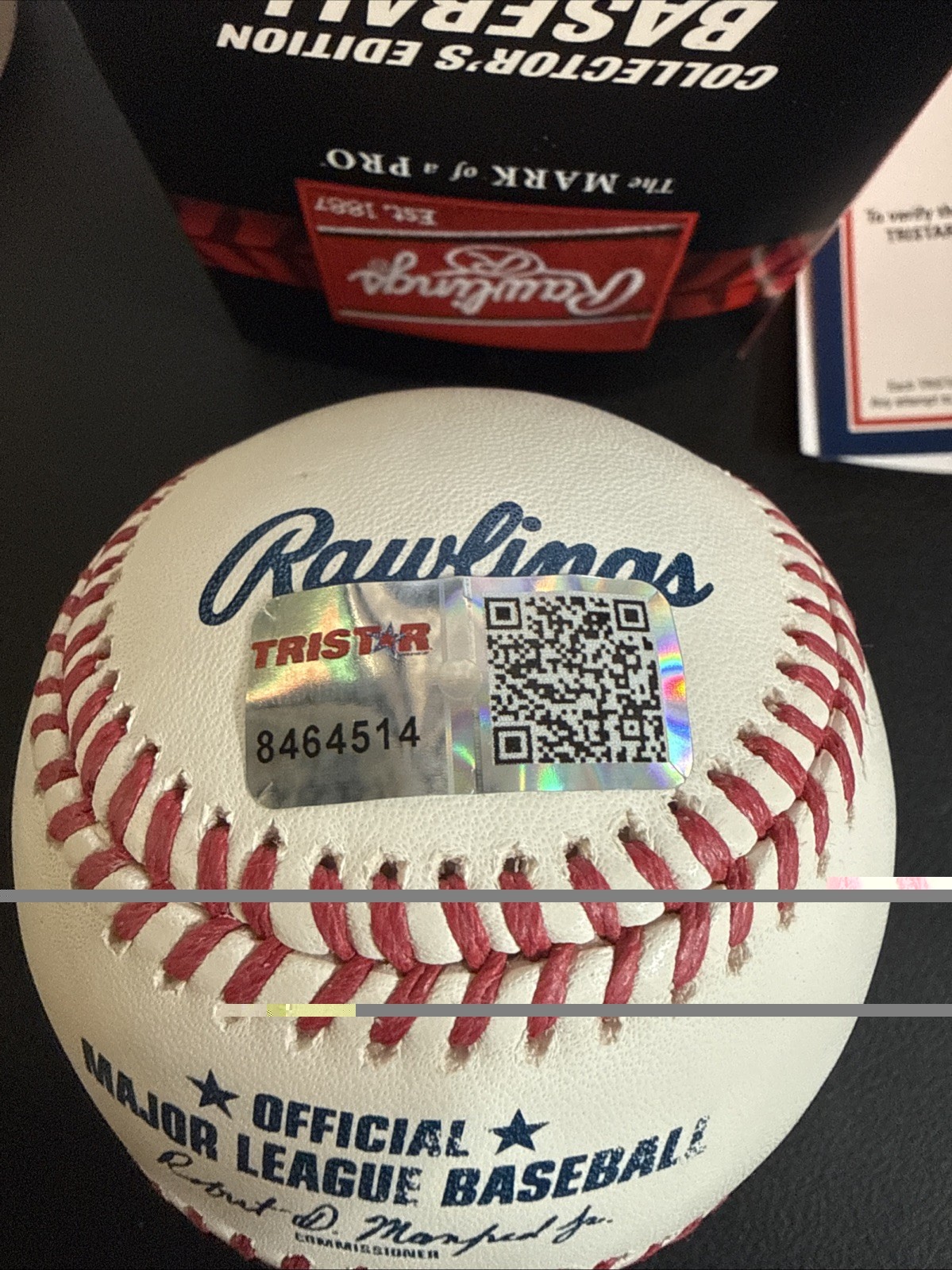 KEN GRIFFEY JR Signed AUTO Autograph OML Baseball MLB Authentic Tristar864514 bj