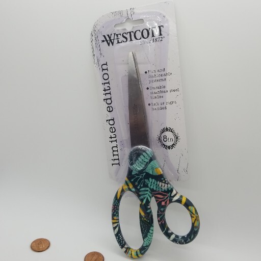 Westcott 8in Limited Edition Scissors | Leaf Pattern