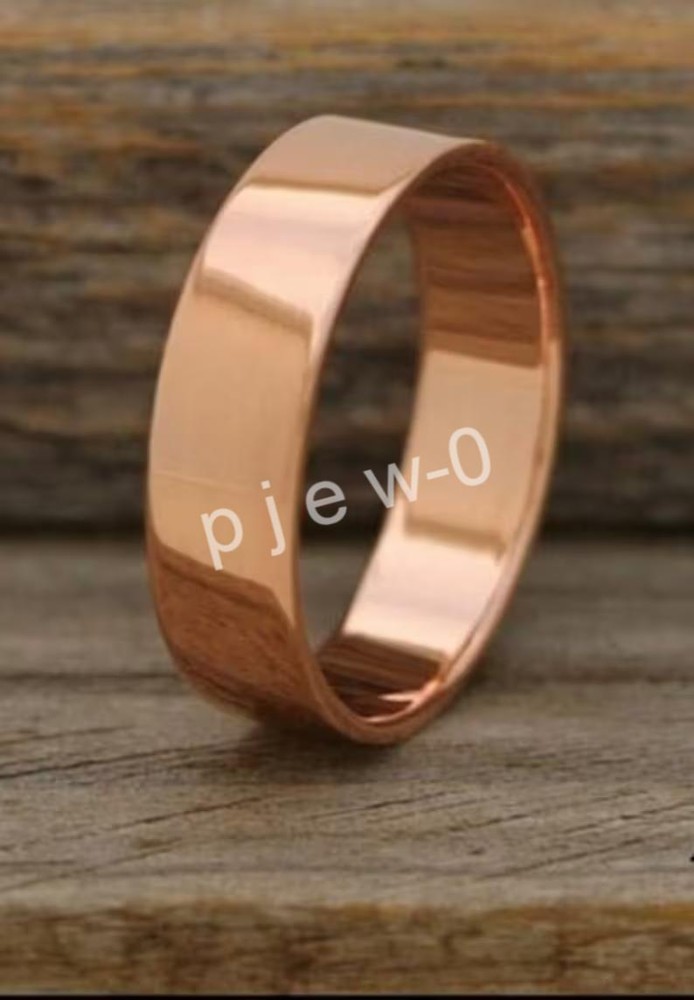 Handmade Ring, Solid Copper Band Pure Copper band Statement Ring Wedding Gift P3