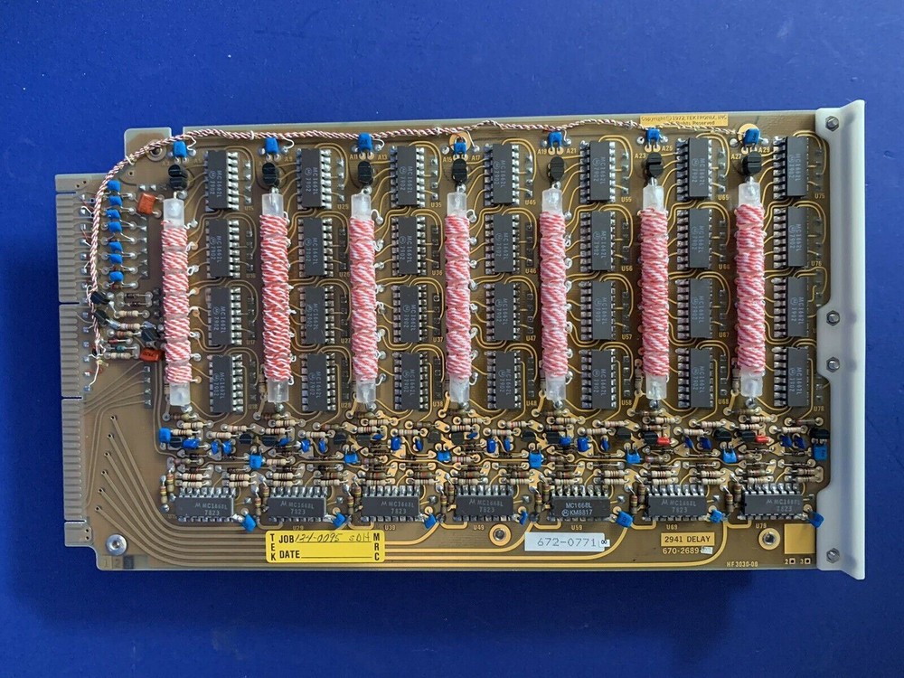 Tektronix 2941 Delay  PCB Assy,  672-0771-00