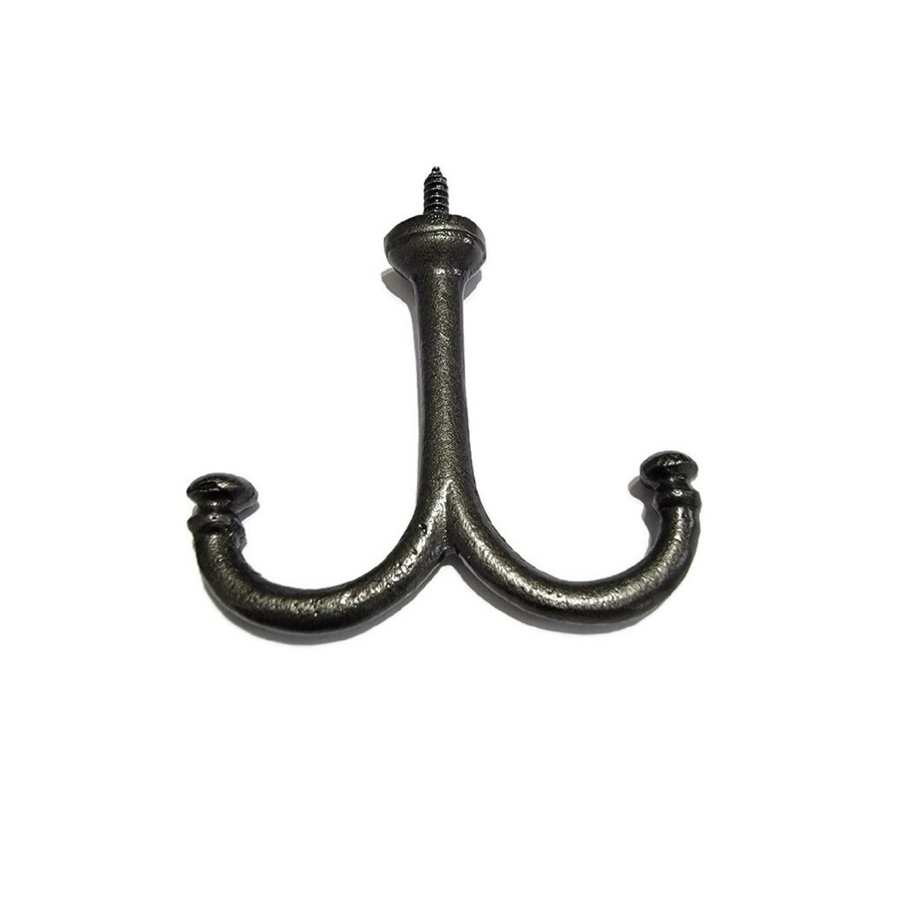 Wardrobe or Ceiling Cast Iron COAT HOOK