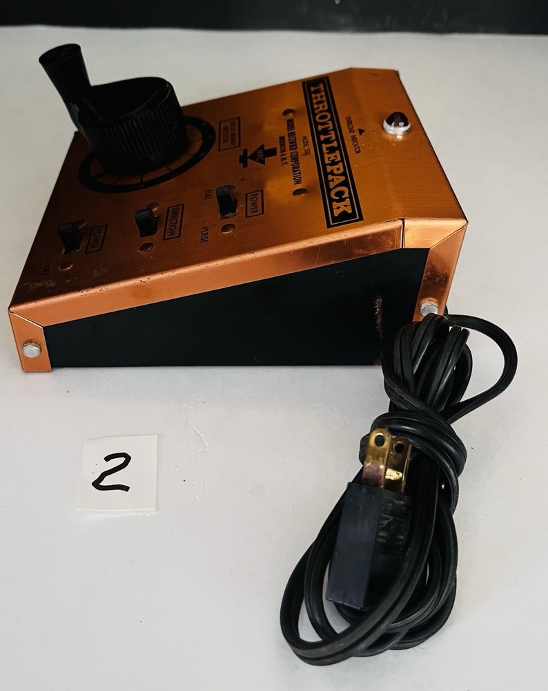 MRC Throttle Pack HO Train Control Model 500 With Box - TESTED WORKS