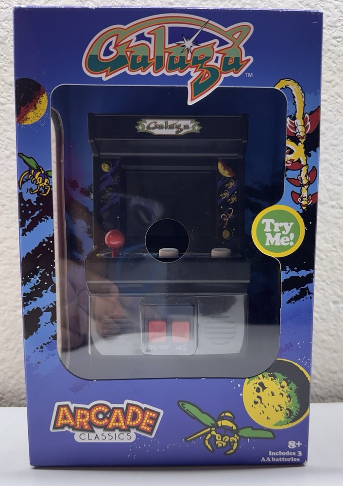 Basic Fun Arcade Classics Hand Held Game #09 Galaga Item #09622 New