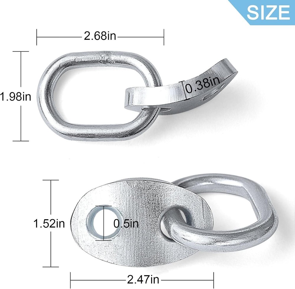 7100 Engine Lifting Bracket Set,5,500 lb Capacity Engine Lift Bracket Kit for...