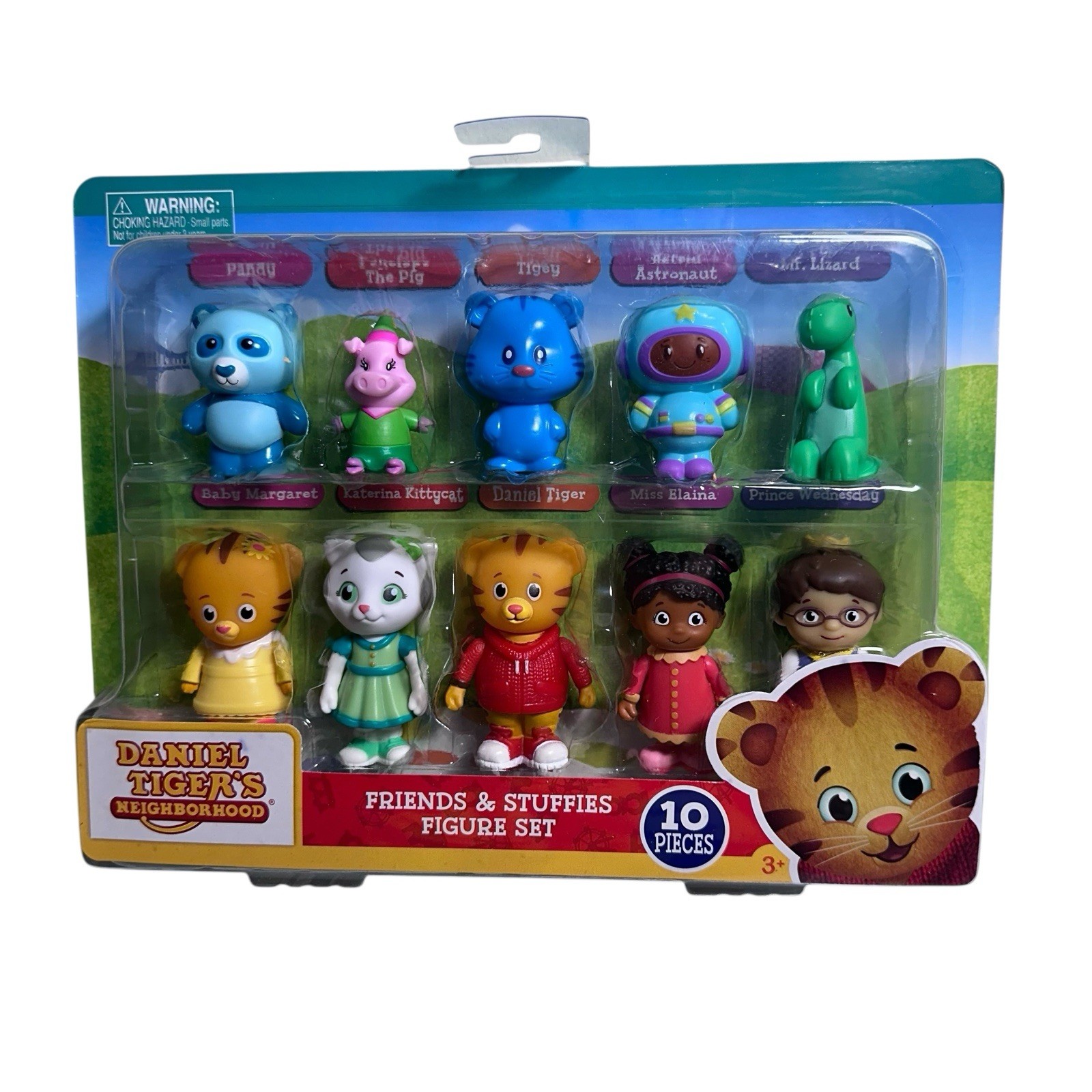 Daniel Tiger's Neighborhood - Friends & Stuffies  figure set 10 piece New Sealed