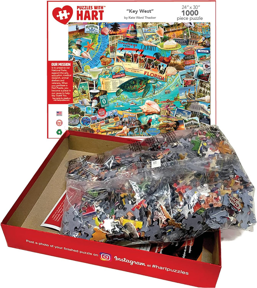 Key West 1000 Piece Puzzle, 1 EA