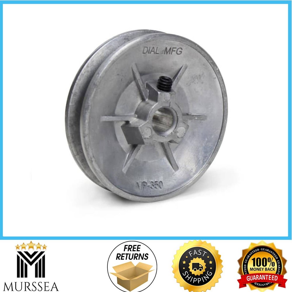3-3/4in x 1/2in Variable Motor Pulley Adjustable Drive Replacement