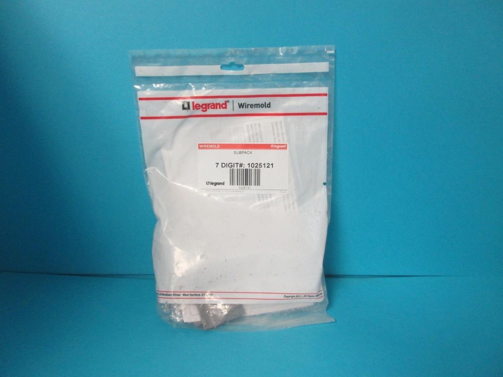 Legrand Wiremold Subpack 7 DIGIT #: 1025121
