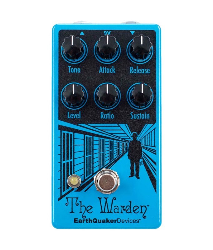 EarthQuaker Devices Warden Optical Compressor V2 Pedal