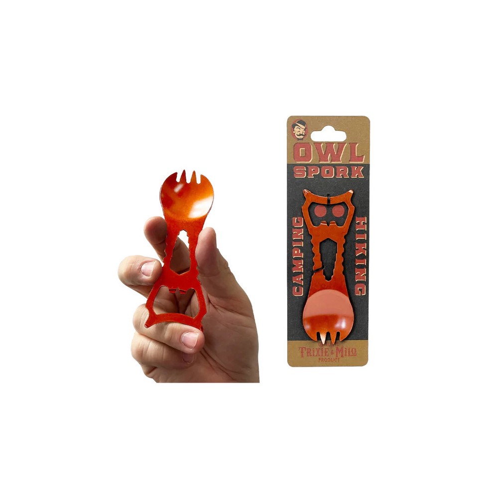 Trixie & Milo Owl Spork Tool