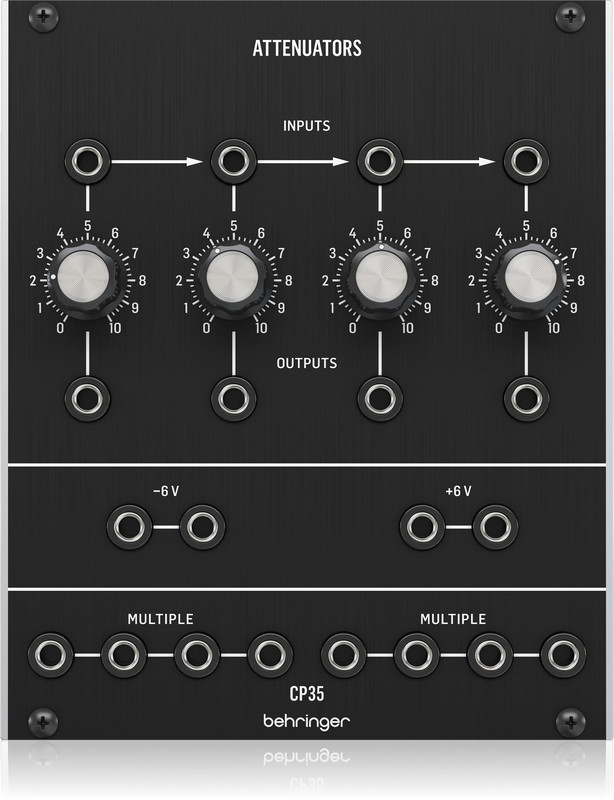 BEHRINGER CP35 ATTENUATORS MODUL:E : NEW : [DETROIT MODULAR]