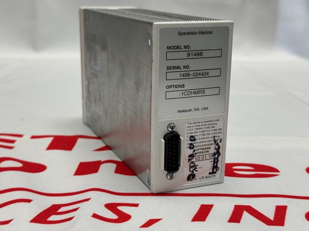 Spacelabs 91496 Multi-parameter Command Module,OPT.1CDHMRS (Used, 1Pc)