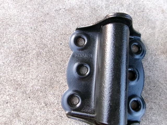2-Vintage Spring loaded Screen Door Hinges Bommer